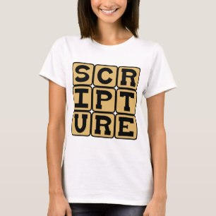 Schrift, Bijbelstudie T-shirt