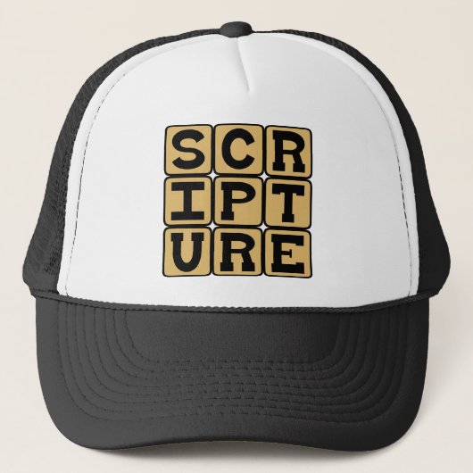 Schrift, Bijbelstudie Trucker Pet (Voorkant)