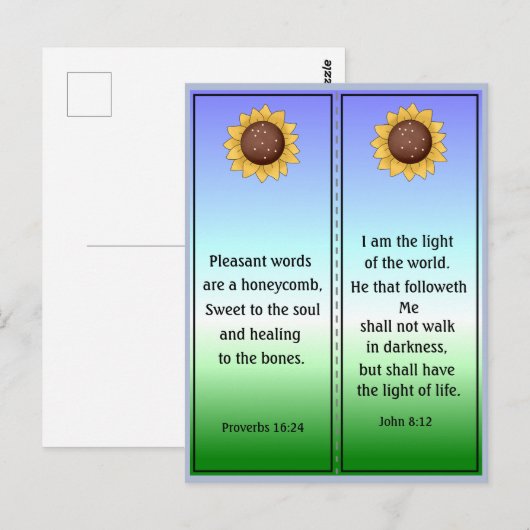  Schrift Bladwijzer Briefkaart (Voorkant / Achterkant)