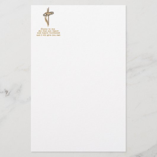 Schrift Briefpapier (Voorkant)