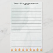 Schrift briefpapier (Voorkant)