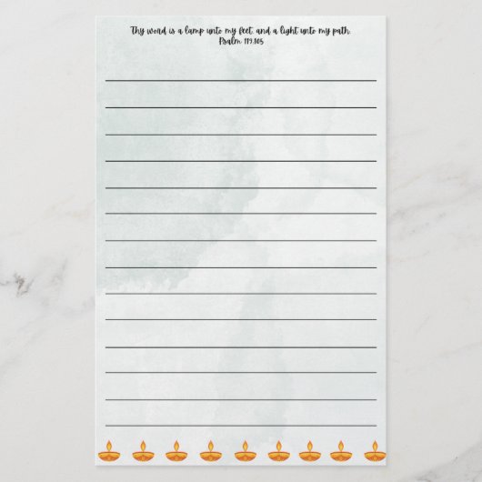 Schrift briefpapier (Voorkant)