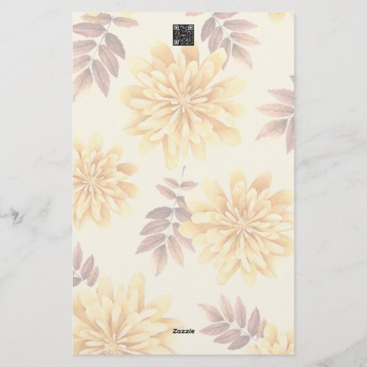 Schrift briefpapier (Achterkant)