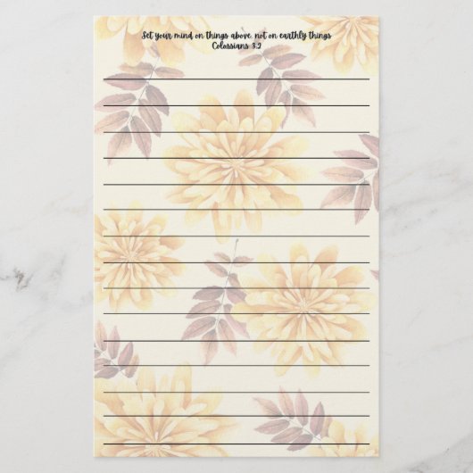 Schrift briefpapier (Voorkant)