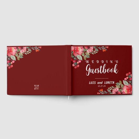 Schrift bruiloft gastenboek (Volledig)