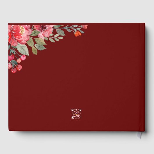 Schrift bruiloft gastenboek (Achterkant)