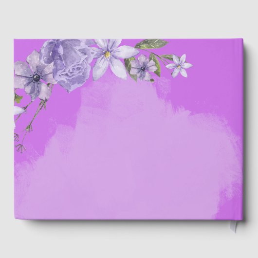 Schrift bruiloft gastenboek (Achterkant)