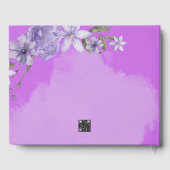 Schrift bruiloft gastenboek (Achterkant)