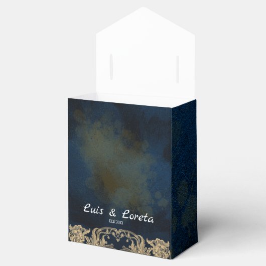 Schrift bruiloft gunst doos bedankdoosjes (Geopend)