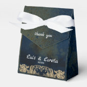 Schrift bruiloft gunst doos bedankdoosjes (Voorkant Zijde)