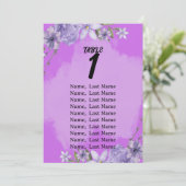 Schrift bruiloft zitgrafiek Kaart (Staand voorkant)