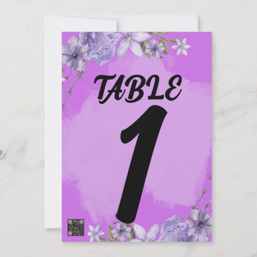 Schrift bruiloft zitgrafiek Kaart (Achterkant)