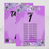 Schrift bruiloft zitgrafiek Kaart (Voorkant / Achterkant)