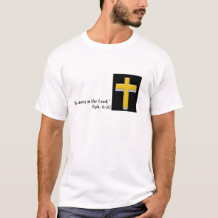 Schrift/Christelijke Mannen T-shirt