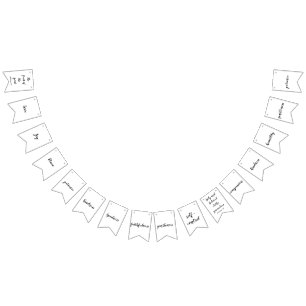 Schrift, de vrucht van de Heilige Geest-Liefde Vlaggetjes