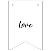 Schrift, de vrucht van de Heilige Geest-Liefde Vlaggetjes (Tweede vlag)