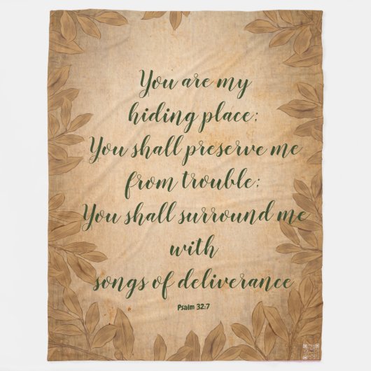 Schrift deken (Voorkant)