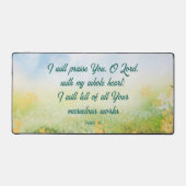 Schrift Desk Mat (Voorkant)