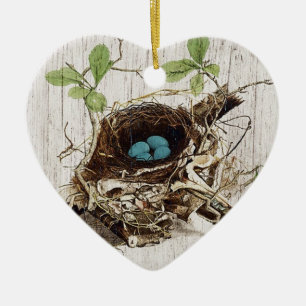  schrift ephemera vogelnest botanisch frans keramisch ornament