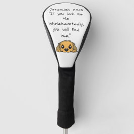 Schrift Golfheadcover