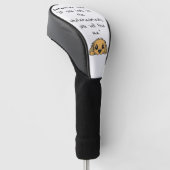 Schrift Golfheadcover (Schuin)