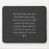 Schrift Isaiah 40 31 Muismat (Voorkant)