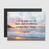 Schrift, Jesaja 40:26 (Voorkant / Achterkant)