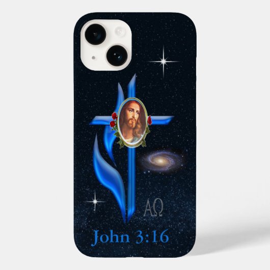 Schrift Johannes 3;16 Case-Mate iPhone Case (Achterkant)