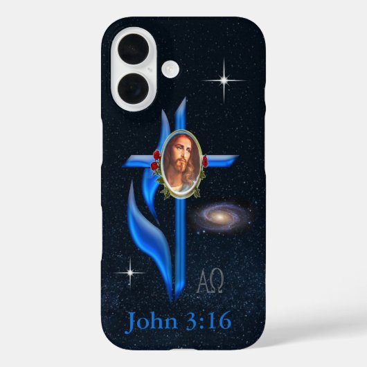 Schrift Johannes 3;16 Case-Mate iPhone Case (Achterkant)