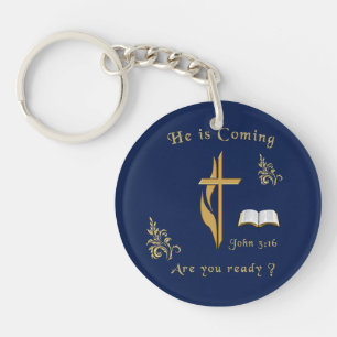 Schrift Johannes 3:16 Sleutelhanger