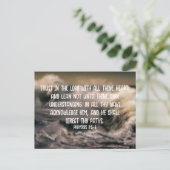 Schrift Kaart voor Onzekerheid 4 (Staand voorkant)