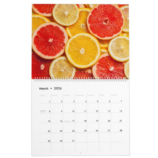 Schrift kalender Seizoen (Mar 2026)