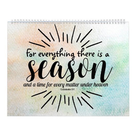 Schrift kalender Seizoen (Hoes)