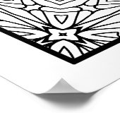 Schrift kleur me poster (Hoek)