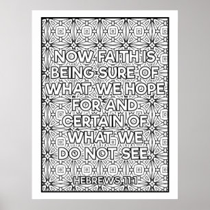 Schrift kleur me poster
