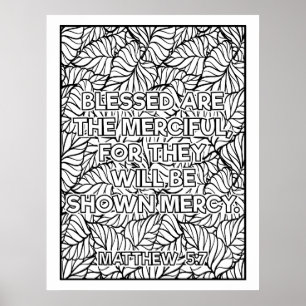 Schrift kleur me poster