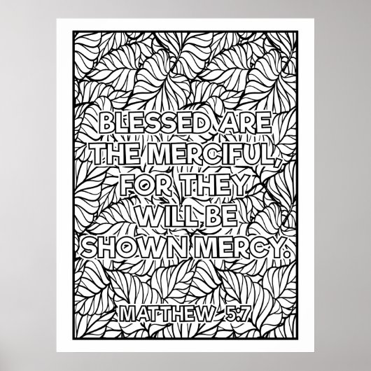 Schrift kleur me  poster (Voorkant)