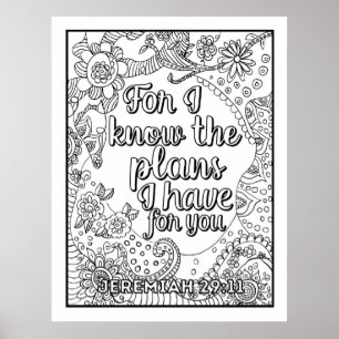 Schrift kleur me poster