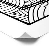 Schrift kleur me  poster (Hoek)