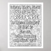 Schrift kleur me poster (Voorkant)