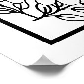 Schrift kleur me  poster (Hoek)