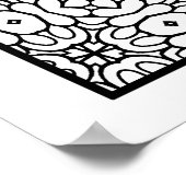 Schrift kleur me  poster (Hoek)
