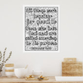 Schrift kleur me  poster (Keuken)