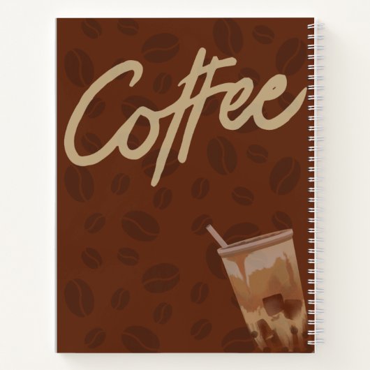 SCHRIFT KOFFIE NOTITIEBOEK (Achterkant)