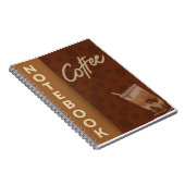 SCHRIFT KOFFIE NOTITIEBOEK (Rechterzijde)