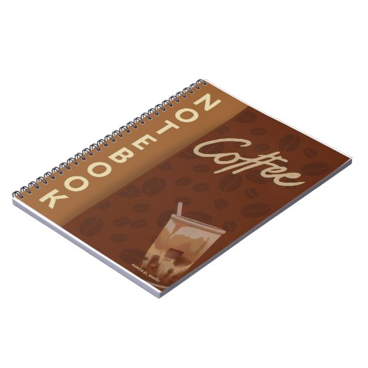SCHRIFT KOFFIE NOTITIEBOEK (Linkerzijde)
