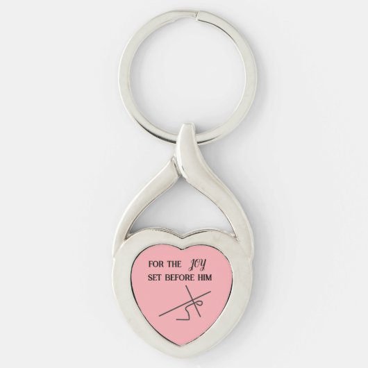 Schrift l Christus l Kruis l Sleutelhanger (Voorkant)