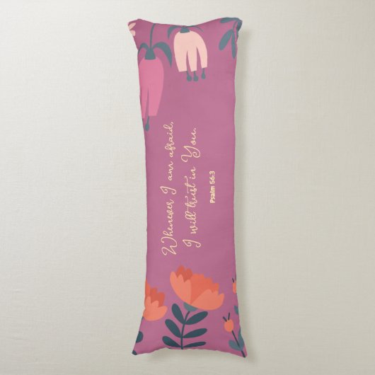 Schrift Lichaamskussen (Voorkant Verticaal)