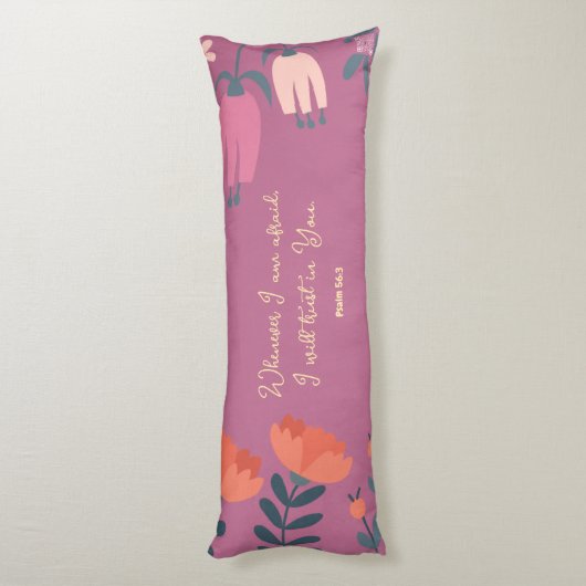 Schrift Lichaamskussen (Achterkant (Verticaal))