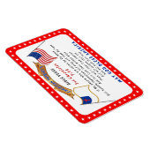 Schrift magneten 2 kronieken van mijn mensen (Rechterzijde)